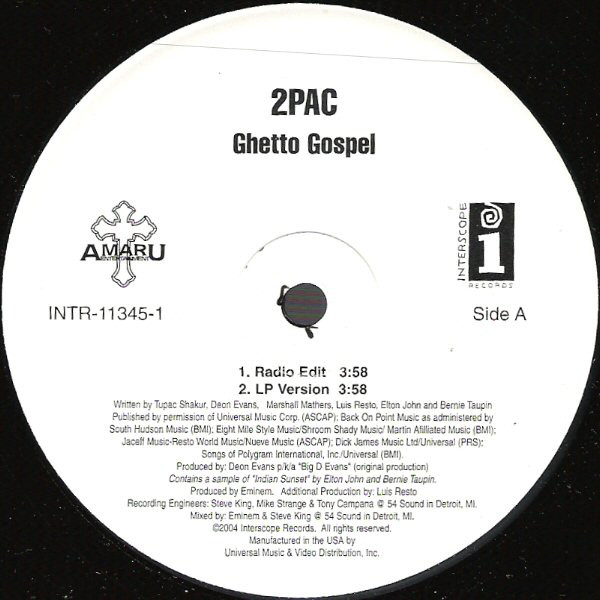 2Pac – Ghetto Gospel