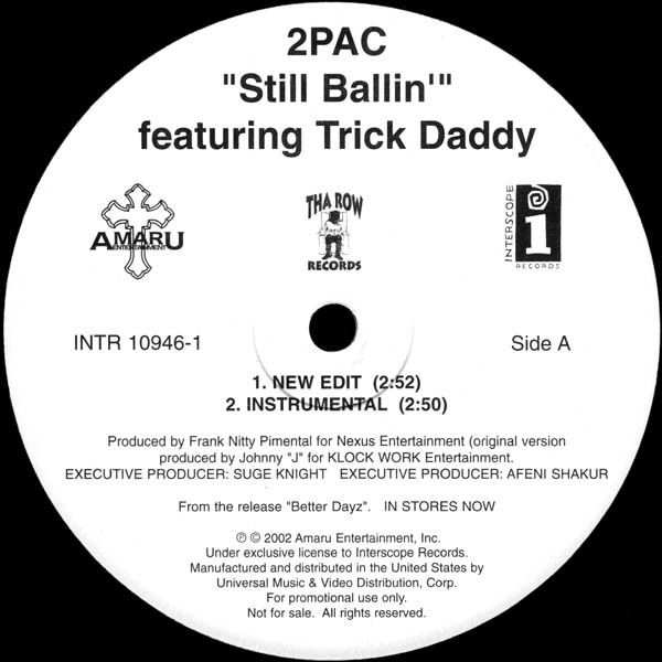 2pac – Still Ballin