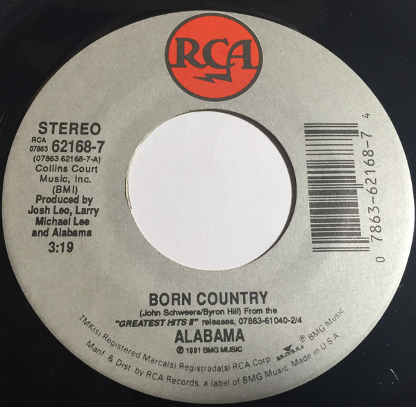 Alabama ‎– Born Country