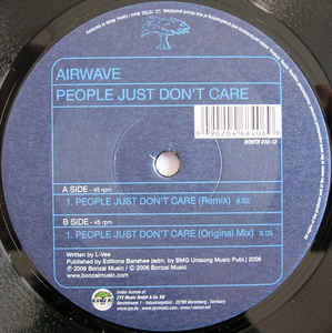 Airwave ‎– People Just Don’t Care