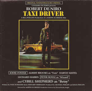 Bernard Herrmann ‎– Taxi Driver